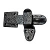 5" Elath Black Antique Iron Gate Flip Latch